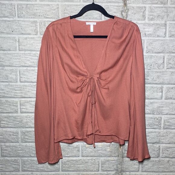 NWT MSRP $65 Leith Top Women's Size Large - Picture 2 of 7